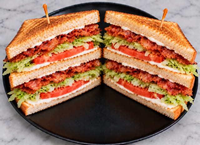 BLT Club Sandwich.