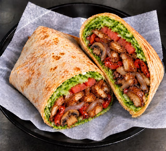 Teriyaki Chicken Wrap.