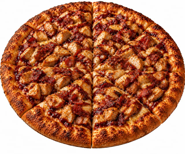 BBQ Texas Style Pizza.