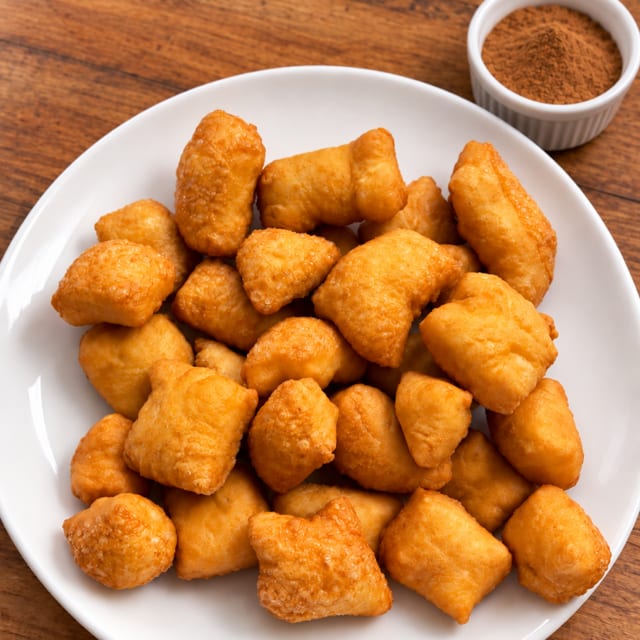 Fried Dough with Cinnamon.