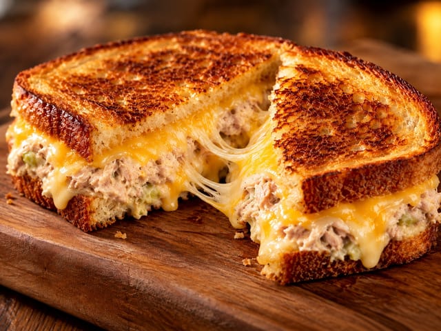 Grilled Tuna & Cheese.