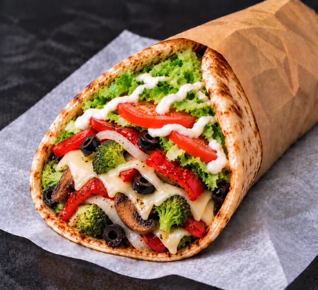 Vegetarian Pita.