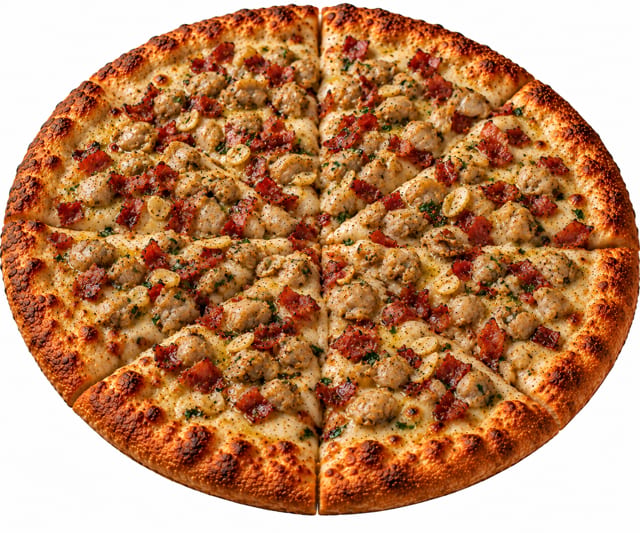 Clams Casino Pizza.