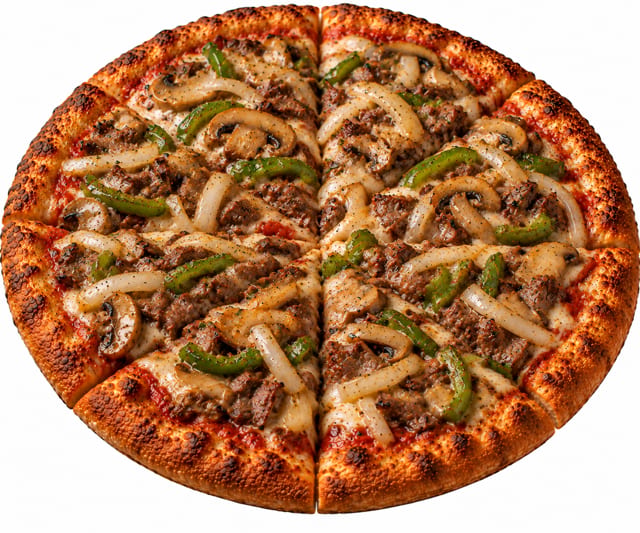 Philly Steak Bomb Pizza.