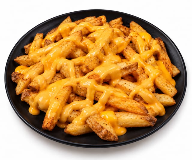French Fries with Cheese.