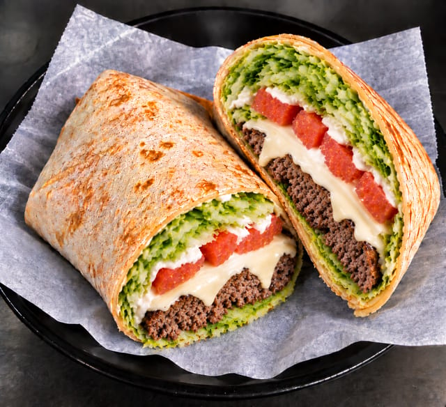 Cheeseburger Wrap.
