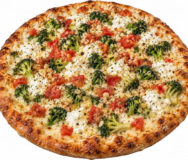 Italian Flag Pizza.