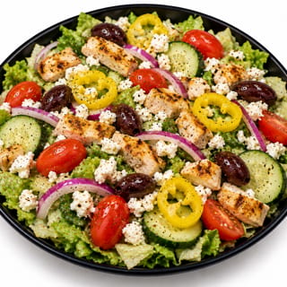 Greek Salad with Chicken