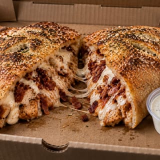 CBR (Chicken, Bacon, Ranch) Calzone