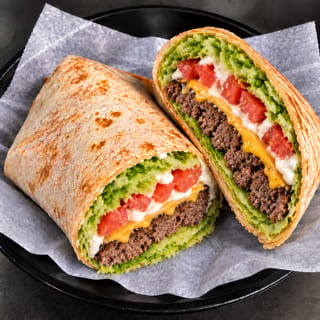 Hamburger Wrap