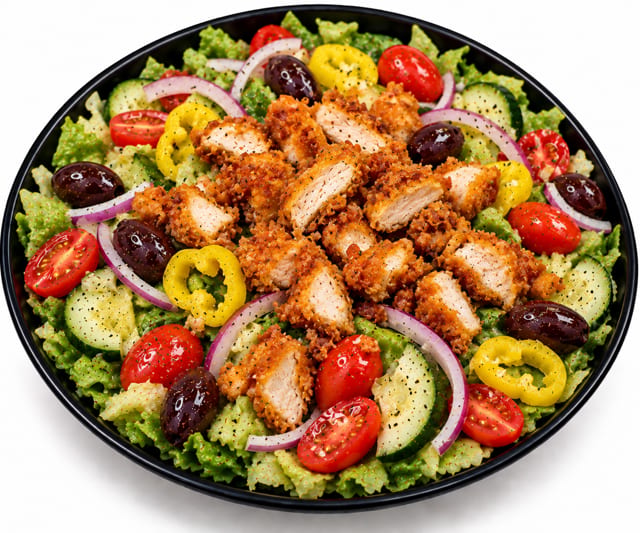 Crispy Chicken Salad.