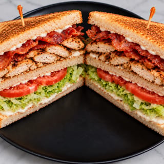 Grilled Chicken Club Sandwich