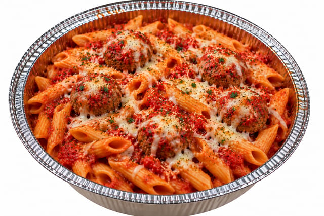 Pasta with Meatballs.