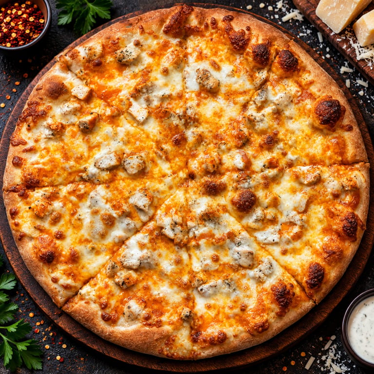 Buffalo Chicken Pizza Delight