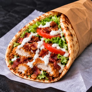 Chicken Bacon Ranch Pita