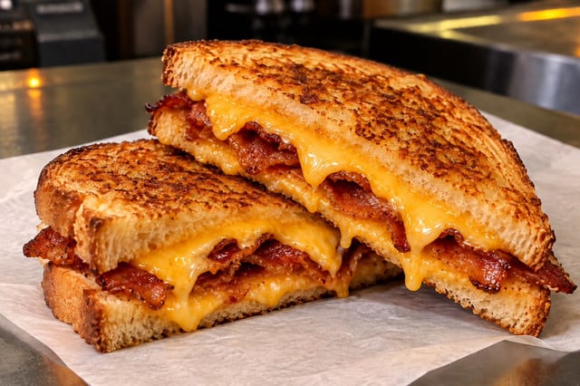 Grilled Bacon & Cheese.