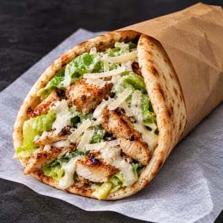Grilled Chicken Caesar Pita