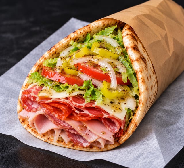 Italian Combo Pita.