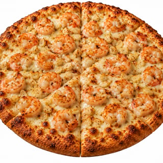 Shrimp Scampi Pizza