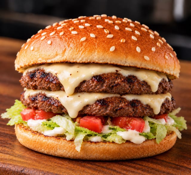 Double Cheeseburger.