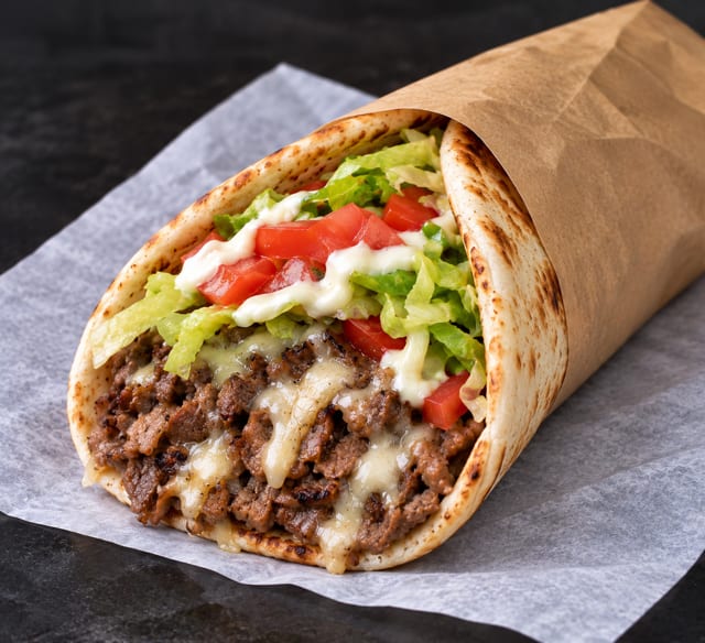 Steak & Cheese Pita.