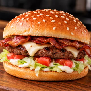 Cheeseburger with Bacon