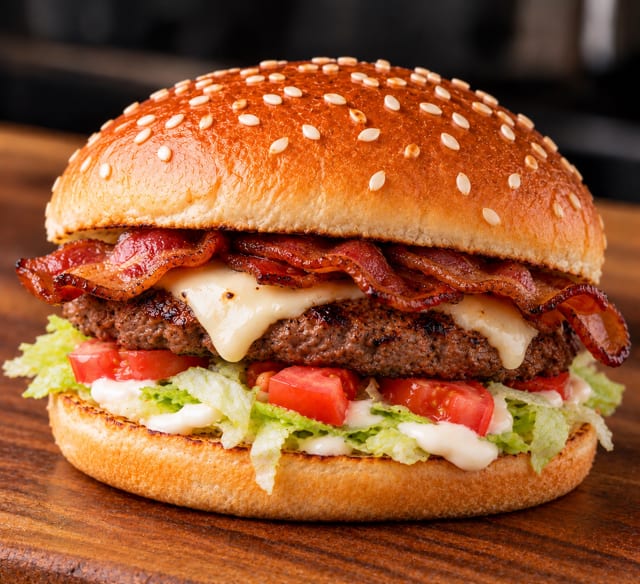 Cheeseburger with Bacon.