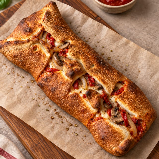 Veggie Stromboli.