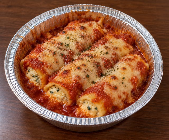Manicotti.