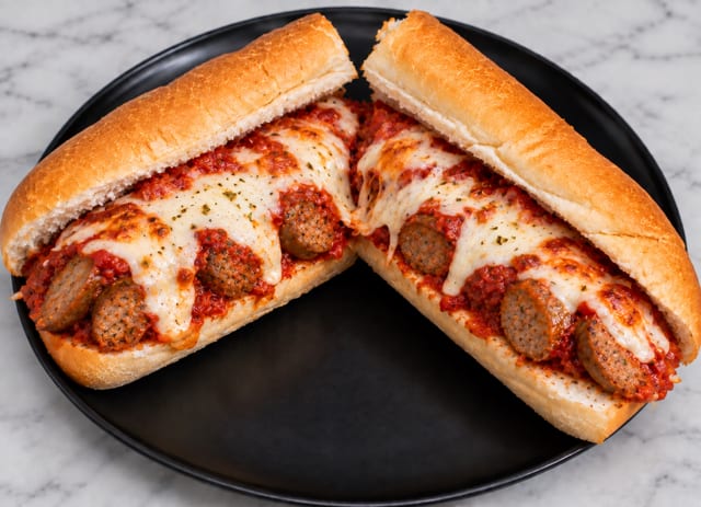 #23 Sausage Parm Grinder.