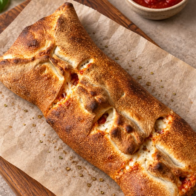 Cheese Stromboli.