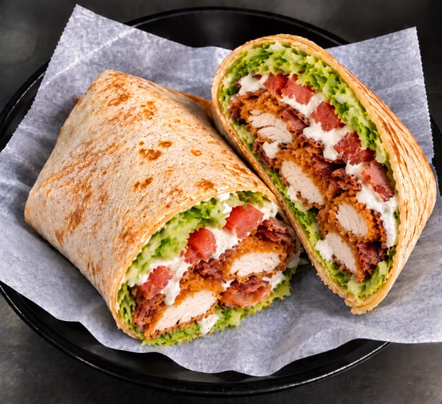 Chicken Bacon Ranch Wrap.