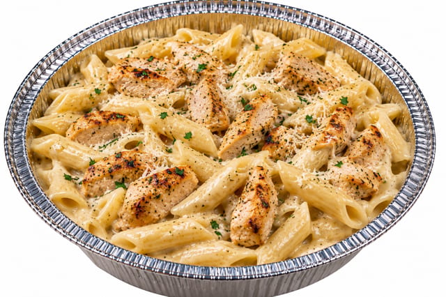 Grilled Chicken Alfredo.
