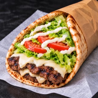 Cheeseburger Pita
