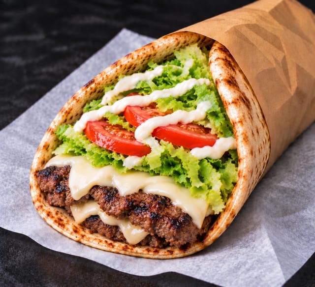 Cheeseburger Pita.