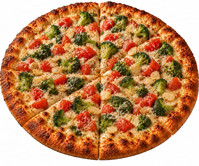 Broccoli Special Pizza.